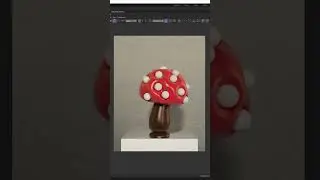 Quick, abstract mushroom using C4D&rsquo;s deformers and volume mesher 🍄 #3dart  #3dmodeling #c4d #maxon