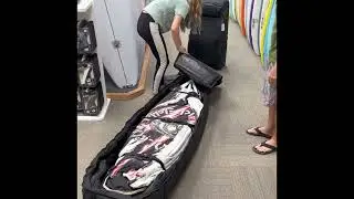 Lanea Mons and Jason Motes talk DB Journey’s Djarv Stab Ltd Surfboard Coffin - Sunrise Surf Shop