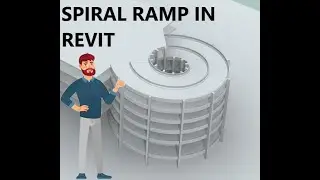 HOW TO CREATE SPIRAL CAR RAMP IN REVIT ARCHITECTURE | Er. Rohit Dhaka