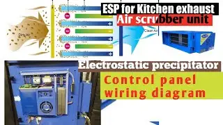 Esp unit wiring diagram|| Air scrubber unit wiring|| Control panel wiring