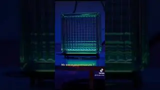 Glass Block led Lamp #kismas #larpen
