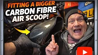 This Bigger Carbon Fibre Air Scoop Looks Insane &mdash; But Does It Make More Power?