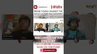#BRINKYOUNG AND HIS MOST HUMBLING MOMENT? #tdtv #lashia #interview #brinktvshow #drake
