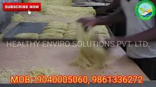NOODLES SHAPING DRYING PACKING PROCESS