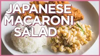 Japanese Macaroni Salad Recipe Using Kewpie Mayo