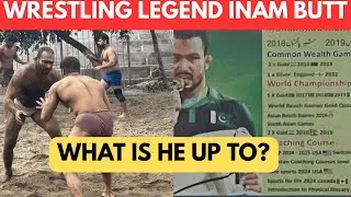 Wrestling legend of Pakistan Inam Butt! What is he up to?