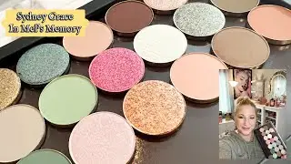 SYDNEY GRACE &ldquo;IN MEL&rsquo;S MEMORY&rdquo; EYESHADOW REVIEW & LOOK #makeupover40 #matureskinmakeup #sydneygrace