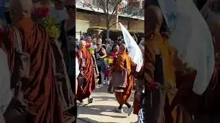 Seeing the Monks today really made my day  #WalkforPeace