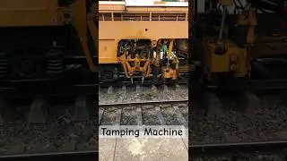Effective tamping of track by track tamping machine in Srilanka Railway