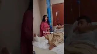 Sehar Khan #faysalquraishi #onset #farq #bts #hospital #scene #seharkhan