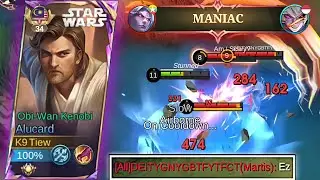ALUCARD VS ARROGANT MARTIS IN MYTHICAL HONOR RANKED GAMEPLAY (WIN OR LOSE?) HARD MATCH🔥