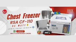 Chest Freezer dari RSA 96 Liter Cuman 1-2 Juta?! Cocok Buat Bisnis Makanan/Minuman