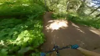 This trail is FAST! Mitchell Ridge, Post Canyon, Hood River, Oregon