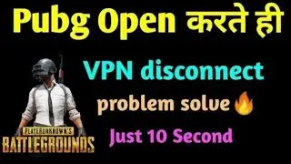 vpn disconnect problem | open pubg | #shorts #ytshorts #YTSHORTS #SHORTS