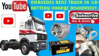 Mercedes Benz Truck SK (LB) Engine No Start || Battery Off Switch Broken & Cable Problem 🤔