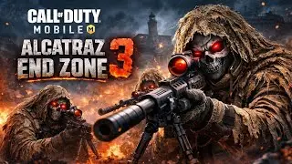 Insane End Zone Alcatraz Fight | 3 Snipers Locking Me Down | CODM