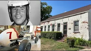 RESTORED MARIO ANDRETTI SPRINT CAR IN 1852-BUILT BLACKSMITH SHOP IN PELLA, IOWA