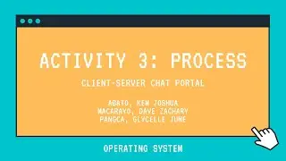 ABATO, MACARAYO, PANGCA - Process Activity (Client-Server System)