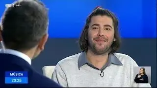 Entrevista a Salvador Sobral no Telejornal | RTP