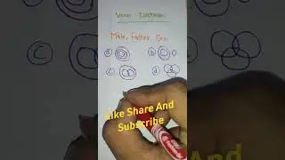 Venn Daigram #viral #shorts #shortvideo #viralshorts #youtubeshorts