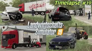 SCHWERER UNFALL in den Niederlanden - alles KAPUTT!! 💥😱🚜💨😞 | [LS19] - Timelapse #19 Hollandscheveld