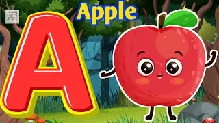 ABC Rhymes for Toddlers |A to Z ABC Phonics Song for Kids | Phonics Fun with A for Apple #kidssongs 