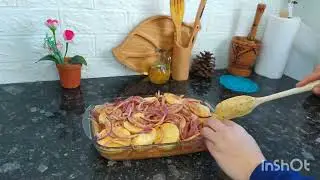 بطاطا كوشه اجليحات دجاج 🔥انا علي الصوره وانتما عليكم التعليق💖😋