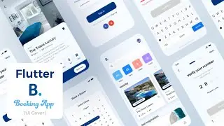 ʕ•́ᴥ•̀ʔっ 001. Flutter Booking App (Demo)