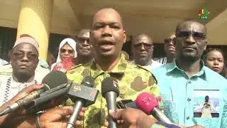 Gouvernement Rimtalba II : Le ministre de la Construction de la Patrie, Mikailou Sidibé, installé