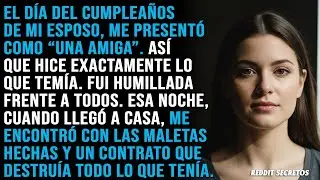 En su gala de premios, me presentó como una “socia”, así que hice exactamente lo que temía...