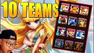 My Top 10 F2P/Budget Guild War Teams in Summoners War
