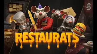 Restaurats. Gameplay Trailer. Silly Rats Co-Op Cooking