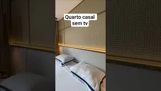 su&iacute;te do casal sem tv, pra ser um ref&uacute;gio. #arquitetura