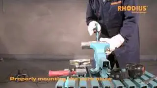RHODIUS: Properly mounting the work piece