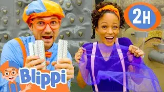 Blippi and Meekah Learn and Play at Discovery Cube Museum! | 2 HOURS OF BLIPPI TOYS!