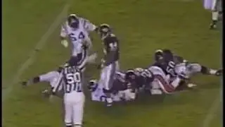 1992 - McDaniel Great Block on Mike Singletary