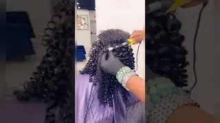 How to wand Curls Natural Hair…