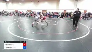 88 Kg Quarters - Quantal Langford, California Vs Edward Andersen, Warrior Wrestling Club 6d18