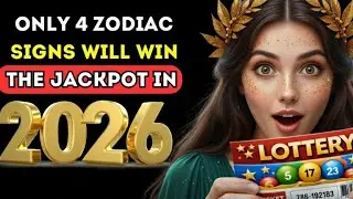 Only 4 Zodiac Signs Will Win the Jackpot in 2026 | Massive Money Luck Prediction