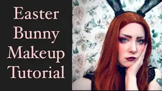 Alternative Easter Bunny Makeup Tutorial | Holiday Cosplay