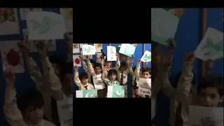 Misbah Grammar School 🏫 celebrates Pakistan victory #shorts #viralshort #trendingshorts
