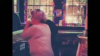 Stunner Behind The Bar!