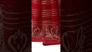 Shimmer Saree Stone Work