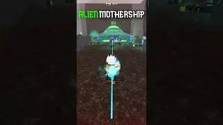 ALIEN MOTHERSHIP INVASION in #99nightintheforest #roblox
