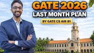 Last Month Plan by GATE CS AIR 81