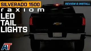 2016-2018 Silverado 1500 Raxiom Axial Series LED Tail Lights Review & Install