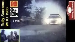 Rally Sanremo WRC 1986 + after crash