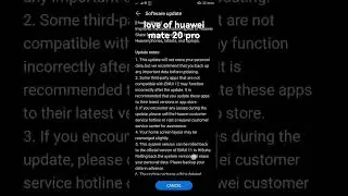 huawei mate 20 pro EMUI 12 Updates. it still awesome in 2022.