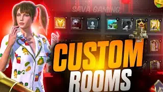 CUSTOMS ROOMS😱PUBG MOBILE LIVE STREAM