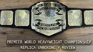 PREMIER Heavyweight Wrestling Championship - Replica Oficial Unboxing y Review